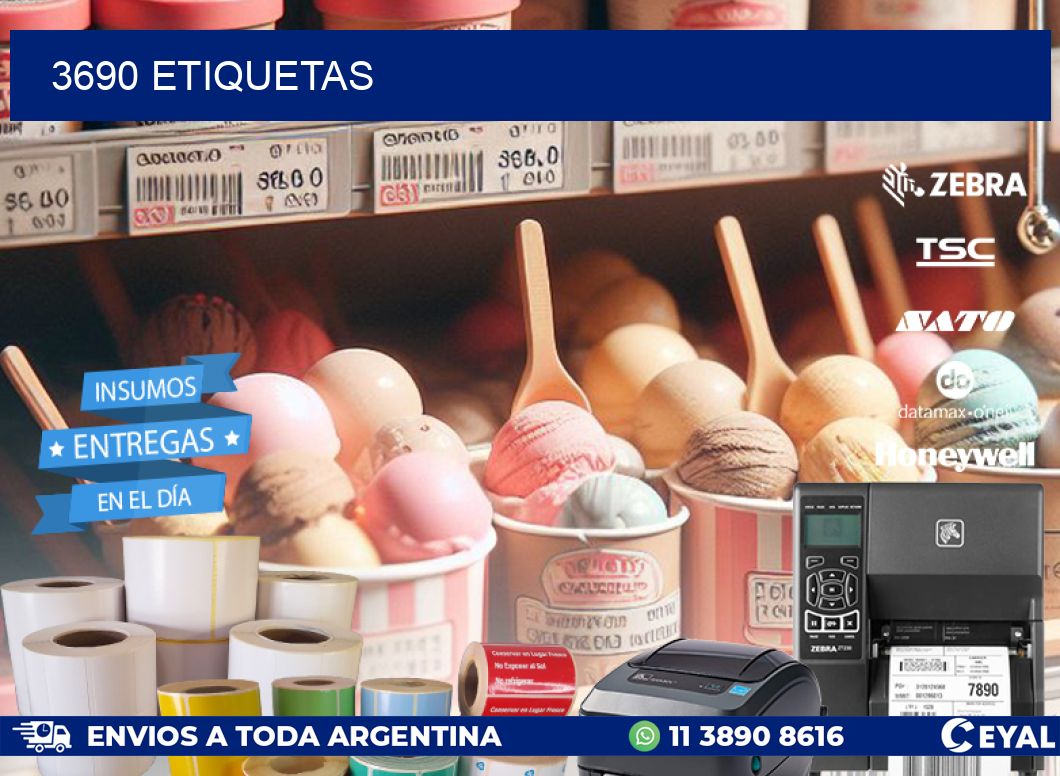 3690 ETIQUETAS