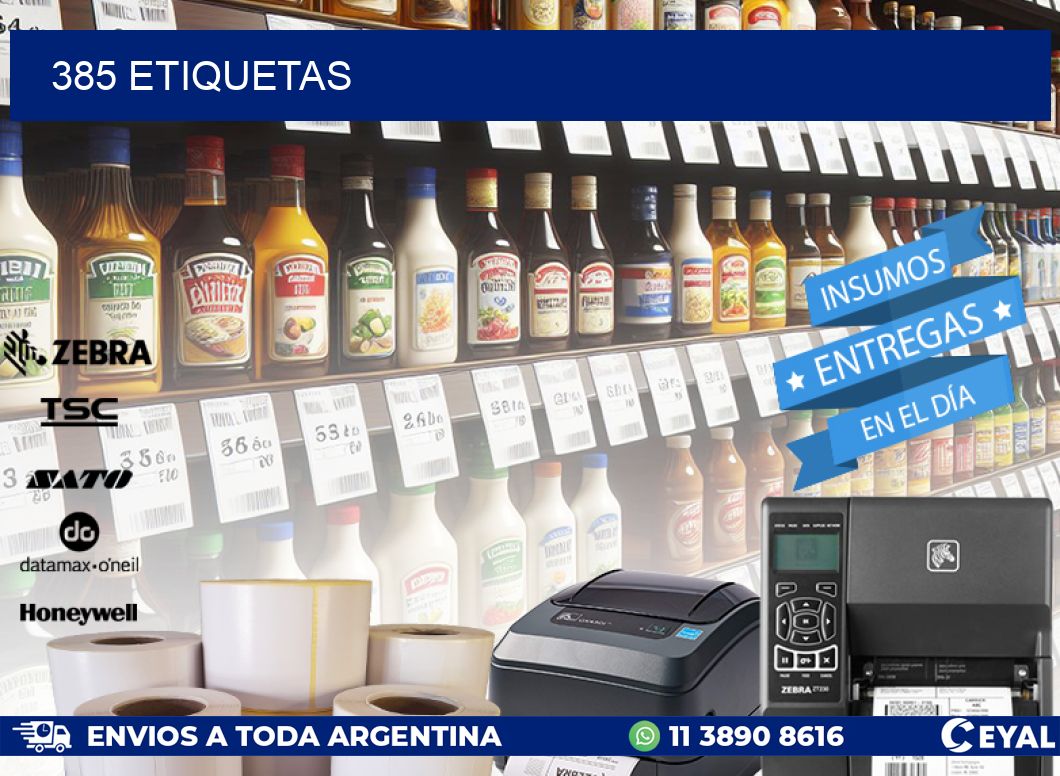 385 ETIQUETAS