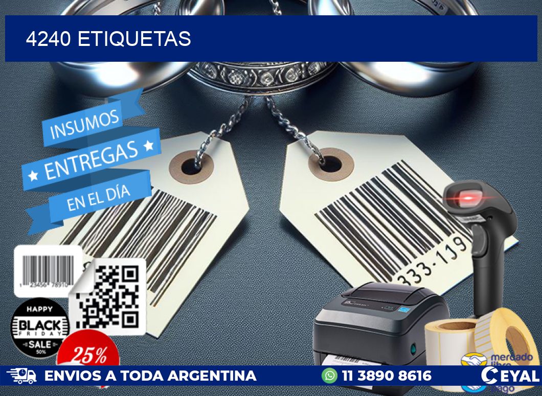 4240 ETIQUETAS