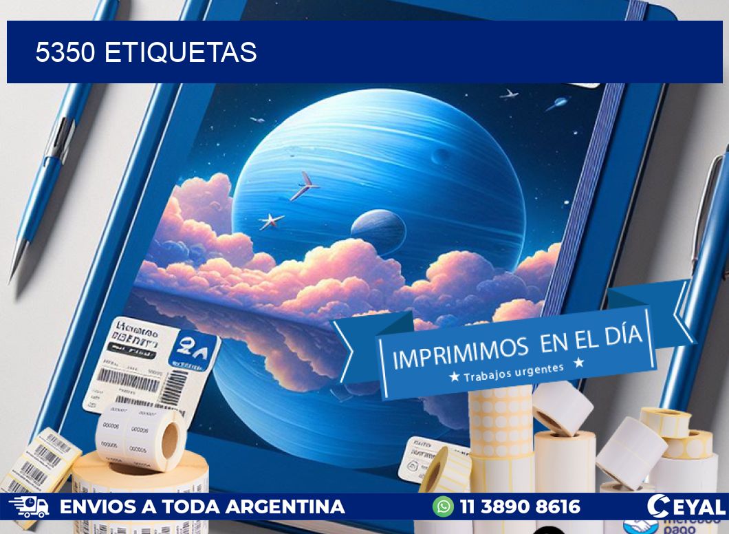 5350 ETIQUETAS