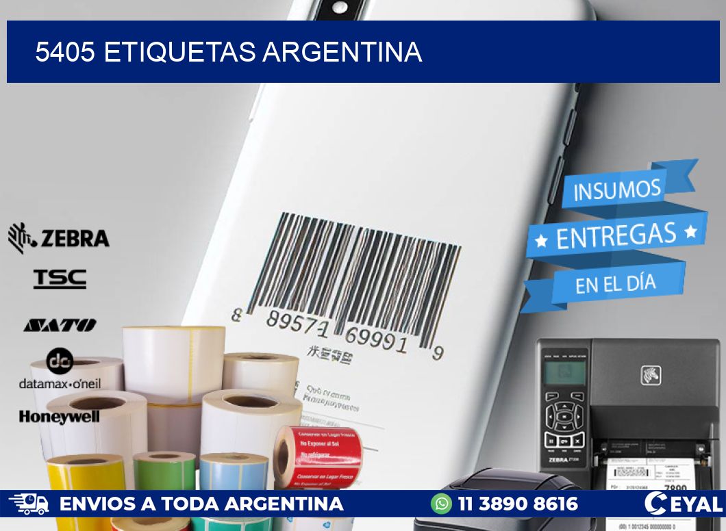 5405 ETIQUETAS ARGENTINA