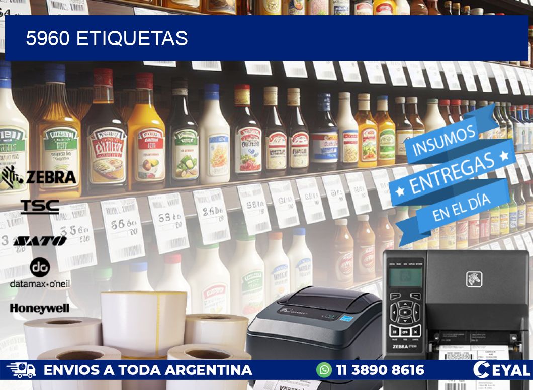 5960 ETIQUETAS