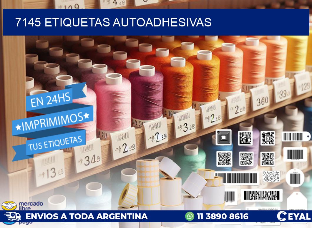 7145 ETIQUETAS AUTOADHESIVAS