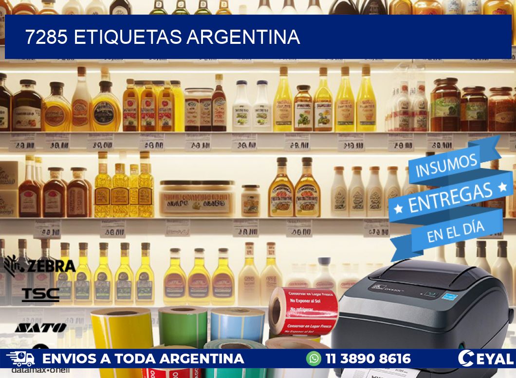 7285 ETIQUETAS ARGENTINA