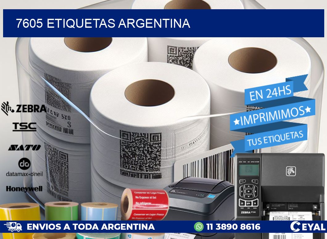 7605 ETIQUETAS ARGENTINA