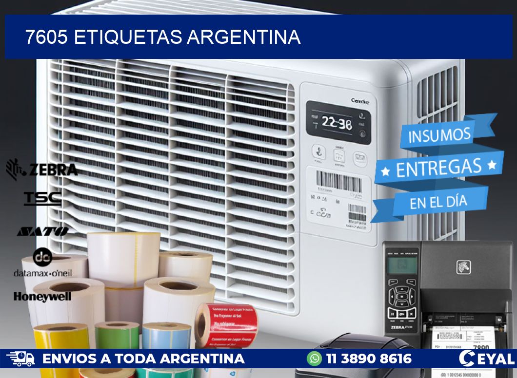 7605 ETIQUETAS ARGENTINA