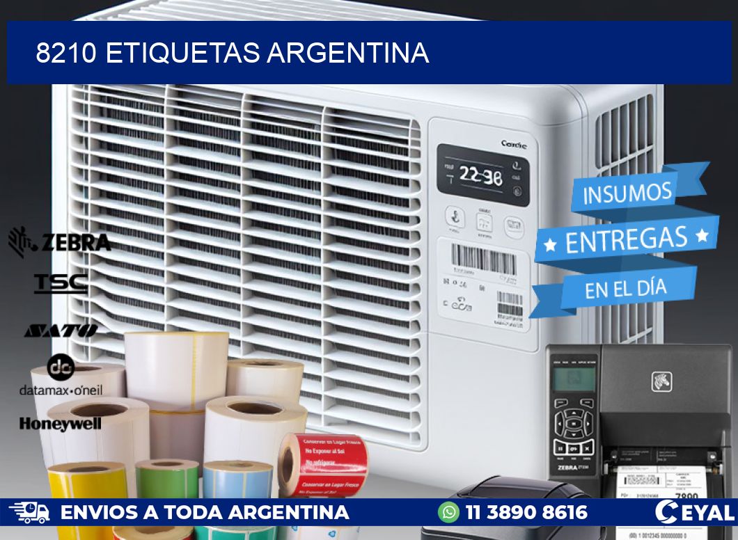 8210 ETIQUETAS ARGENTINA