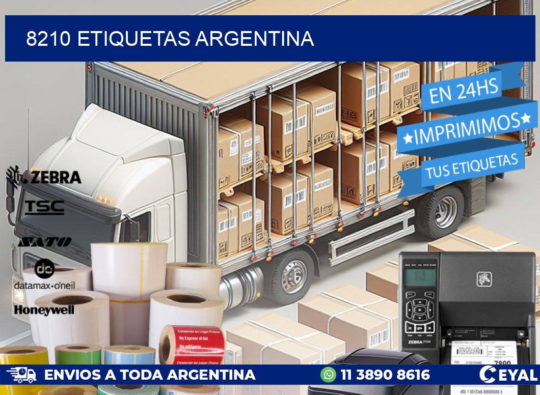 8210 ETIQUETAS ARGENTINA