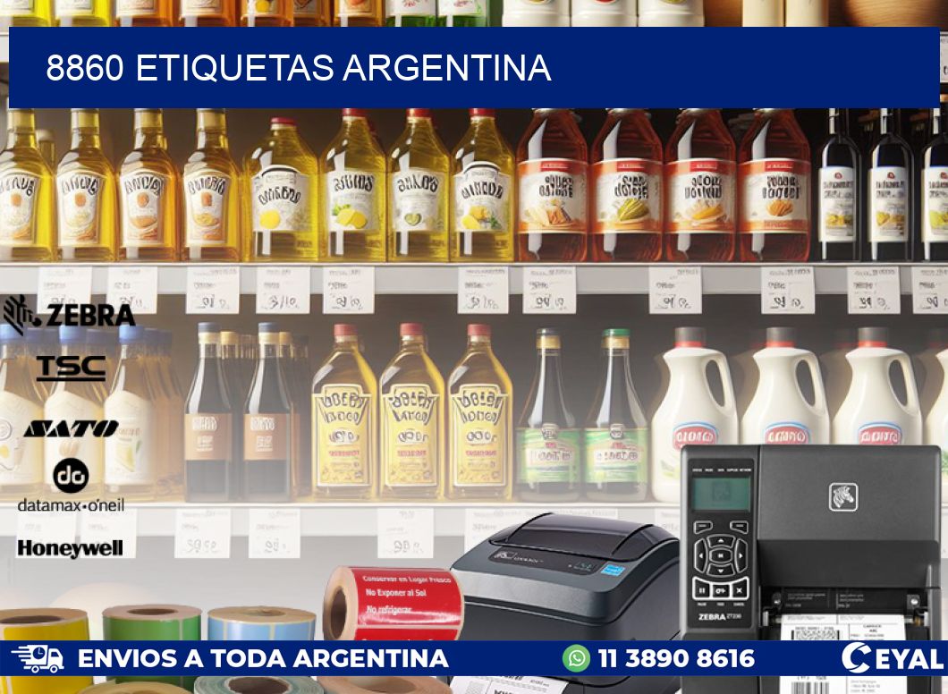 8860 ETIQUETAS ARGENTINA