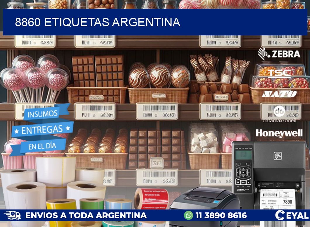 8860 ETIQUETAS ARGENTINA