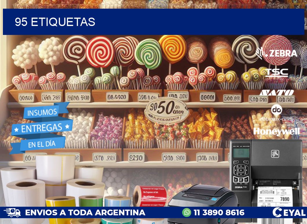 95 ETIQUETAS
