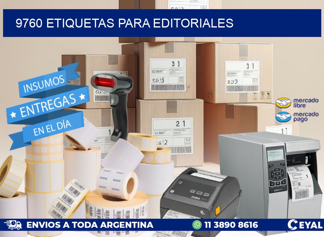 9760 ETIQUETAS PARA EDITORIALES