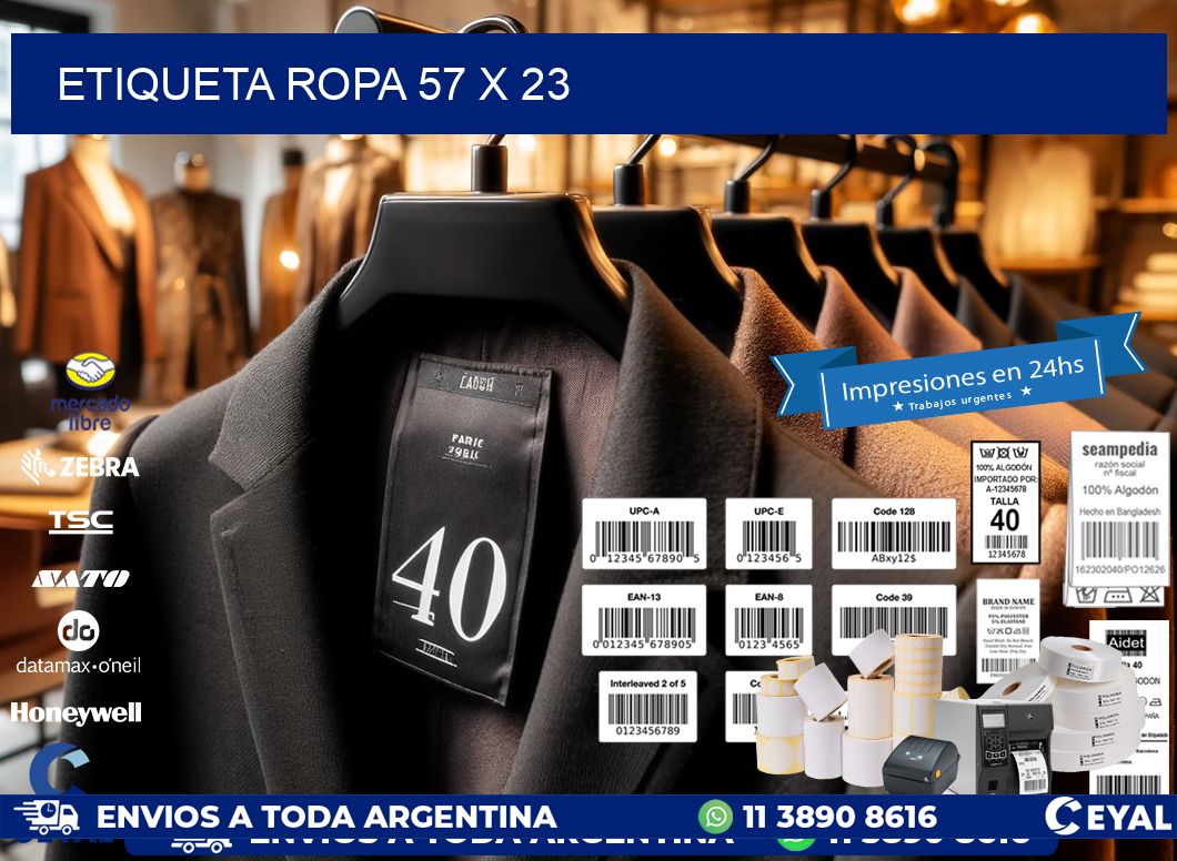 ETIQUETA ROPA 57 x 23