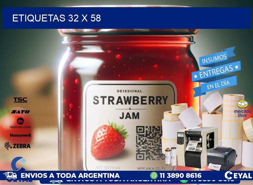 ETIQUETAS 32 x 58