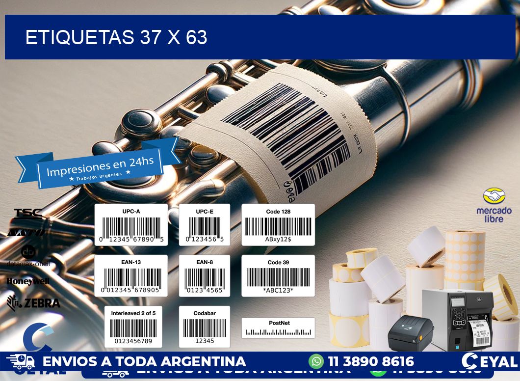 ETIQUETAS 37 x 63