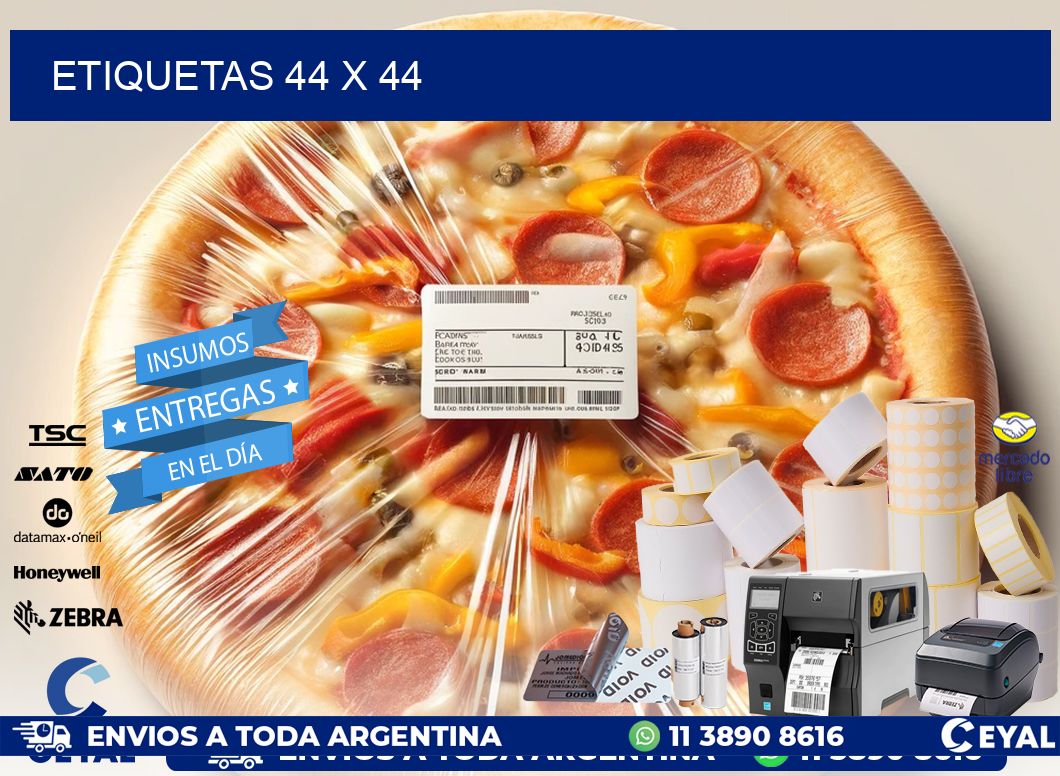 ETIQUETAS 44 x 44