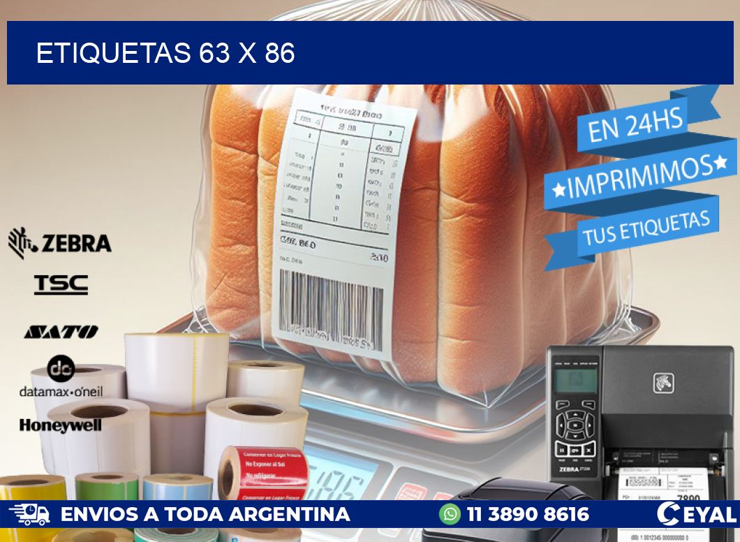 ETIQUETAS 63 x 86