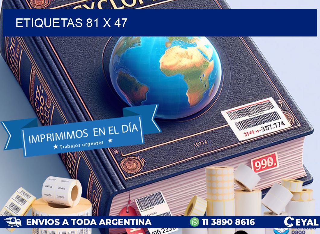 ETIQUETAS 81 x 47