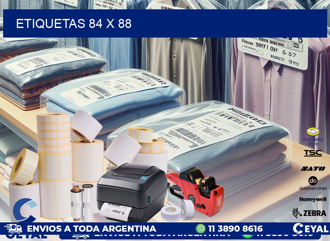 ETIQUETAS 84 x 88
