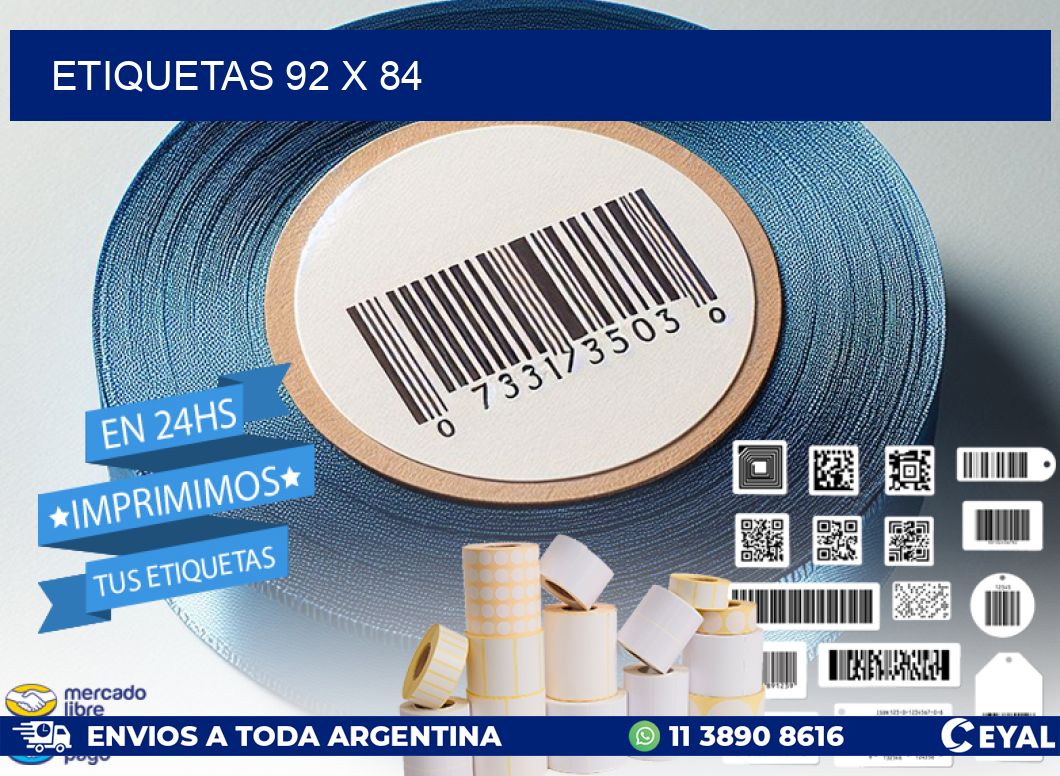 ETIQUETAS 92 x 84