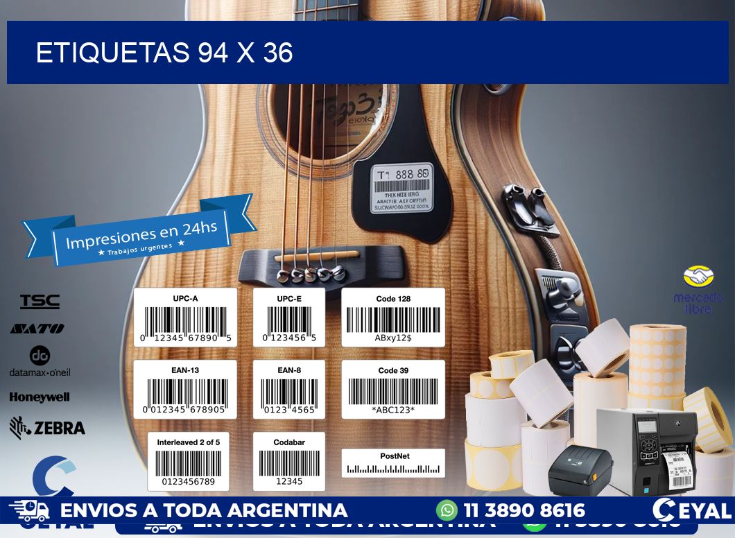 ETIQUETAS 94 x 36