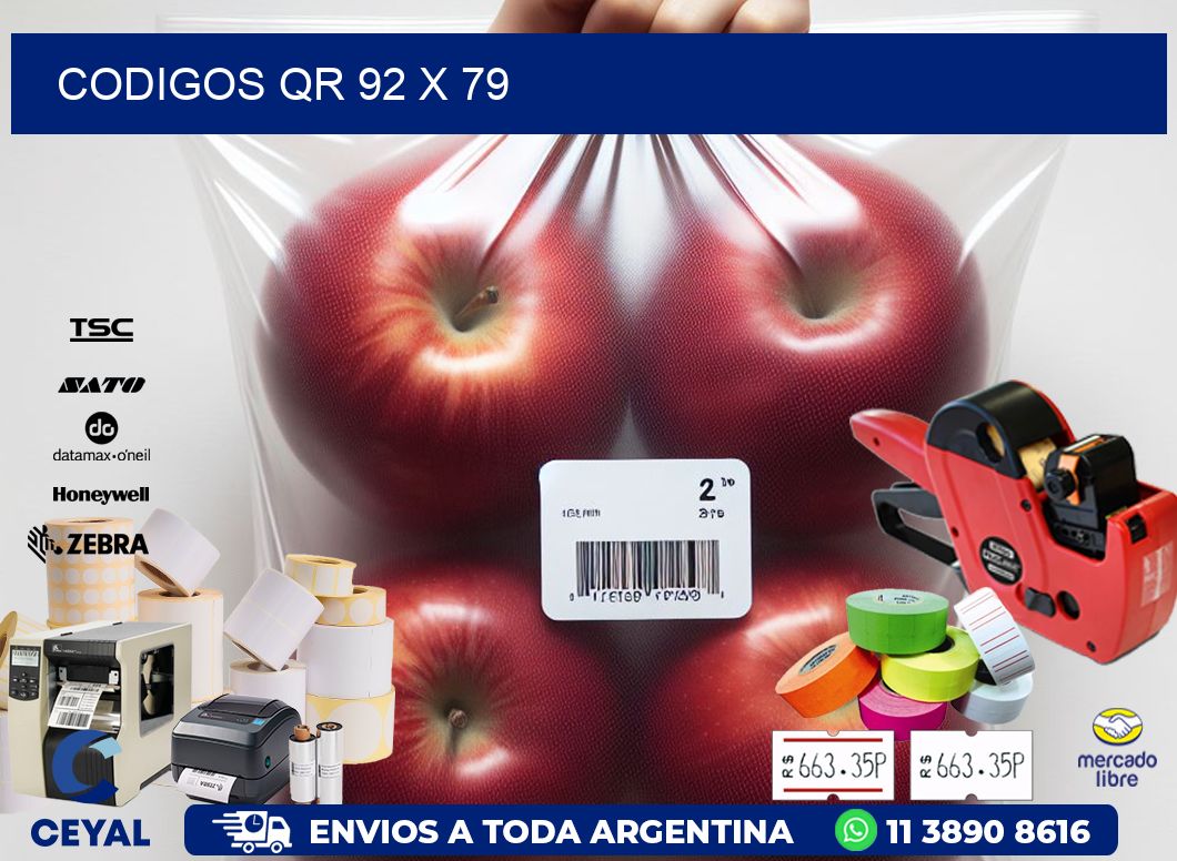 CODIGOS QR 92 x 79