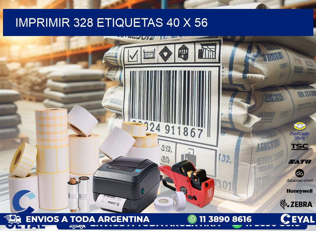 IMPRIMIR 328 ETIQUETAS 40 x 56