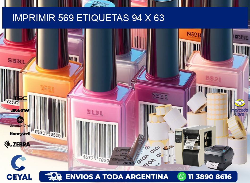 IMPRIMIR 569 ETIQUETAS 94 x 63