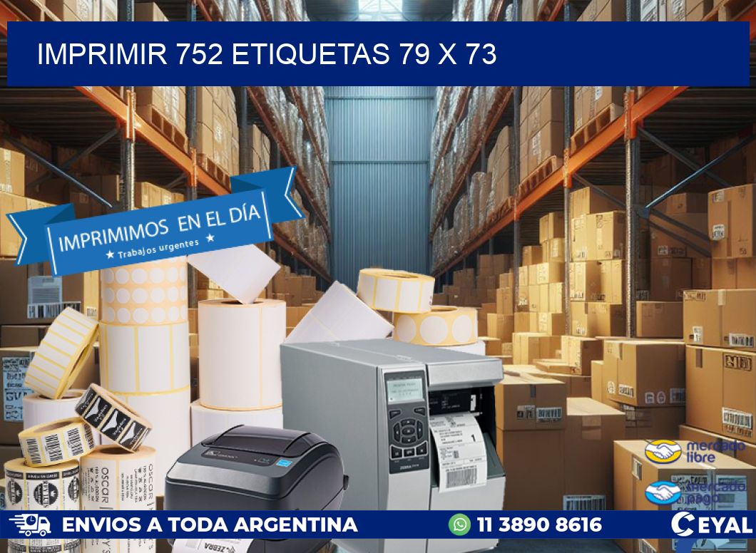 IMPRIMIR 752 ETIQUETAS 79 x 73