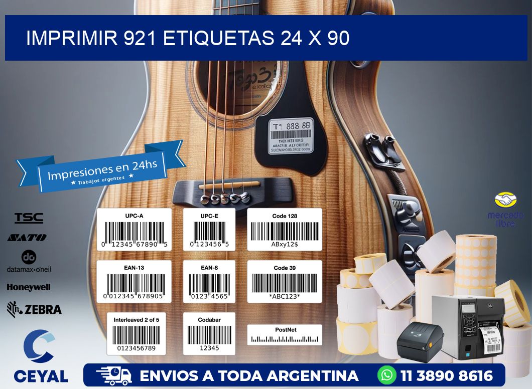 IMPRIMIR 921 ETIQUETAS 24 x 90