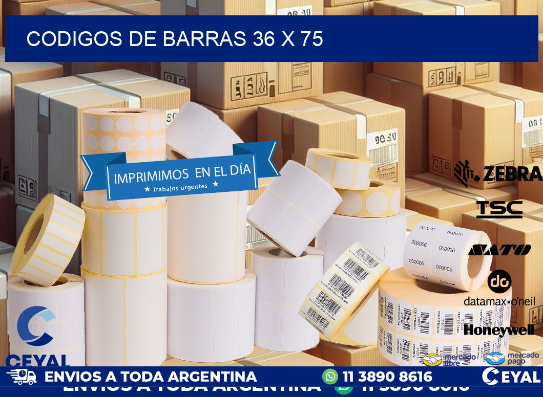 codigos de barras 36 x 75