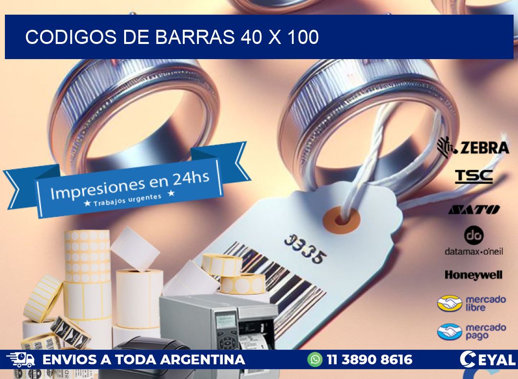 codigos de barras 40 x 100
