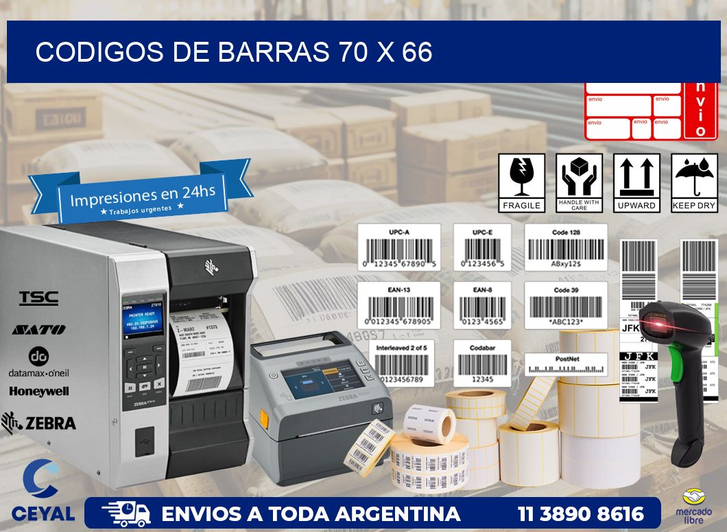 codigos de barras 70 x 66