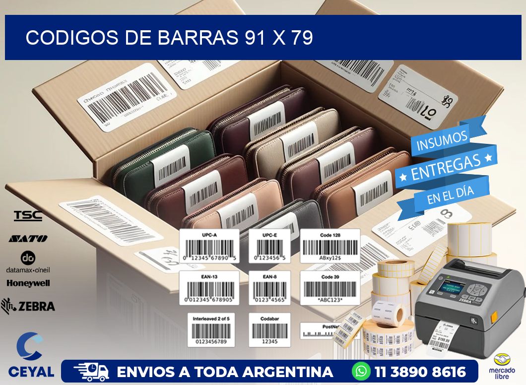 codigos de barras 91 x 79