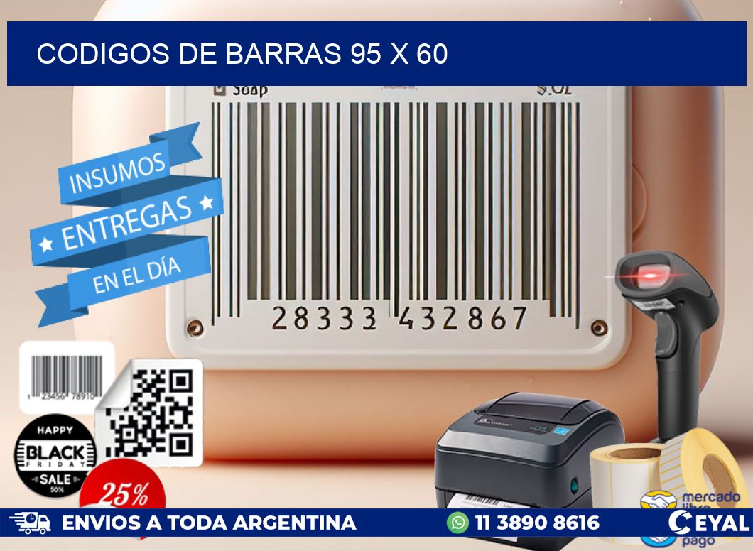 codigos de barras 95 x 60