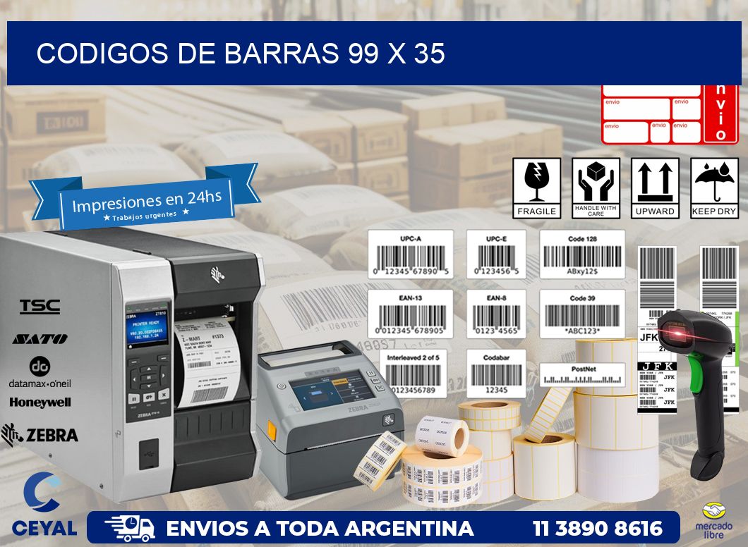 codigos de barras 99 x 35