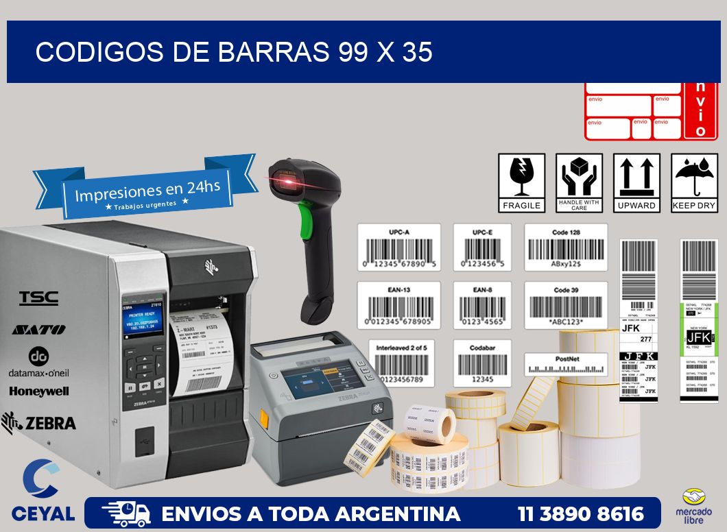 codigos de barras 99 x 35