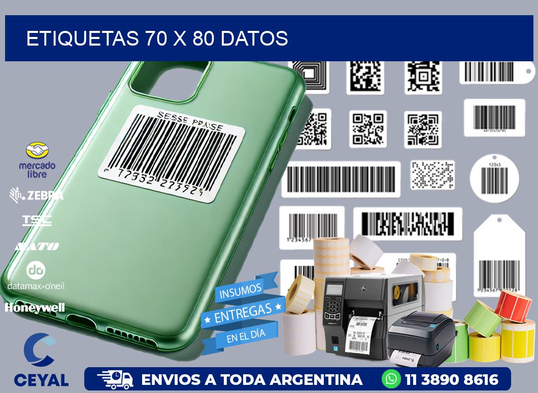 ETIQUETAS 70 x 80 DATOS