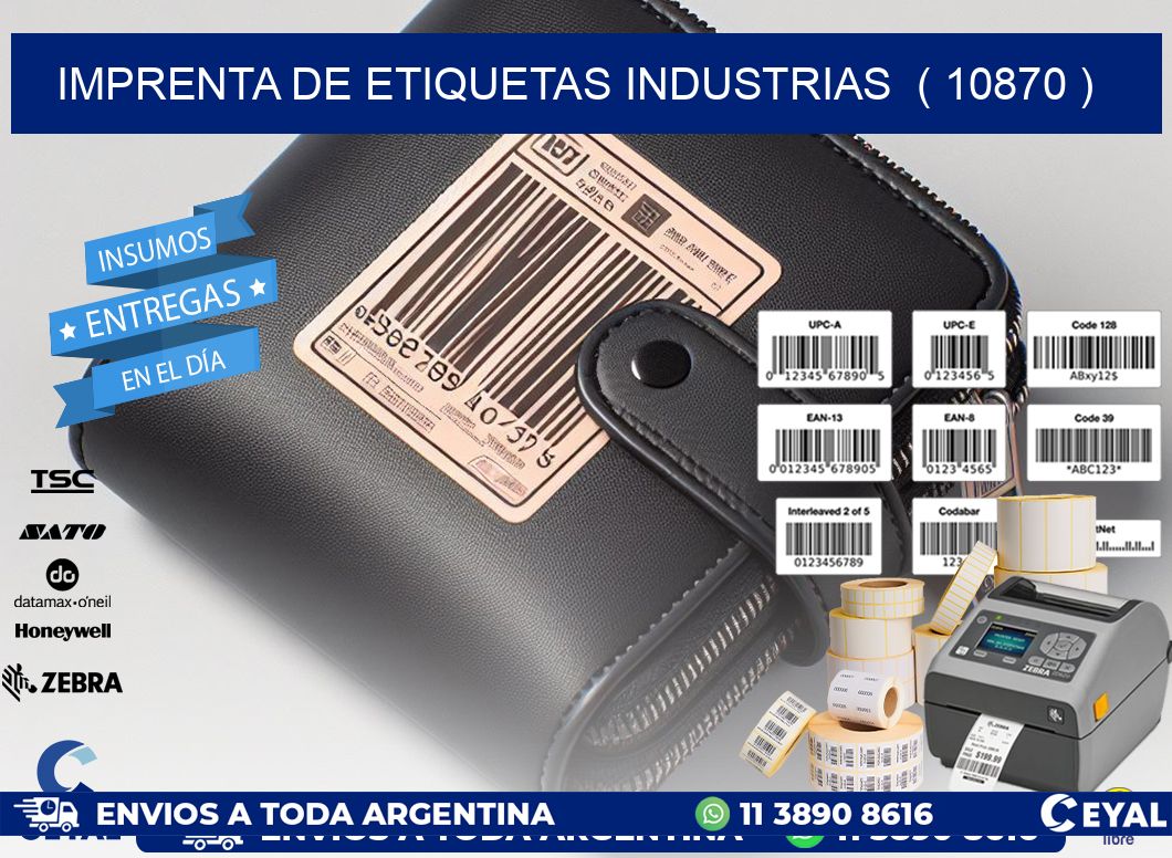 imprenta de etiquetas industrias  ( 10870 )