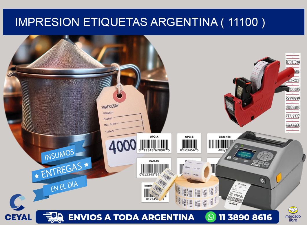 impresion etiquetas argentina ( 11100 )
