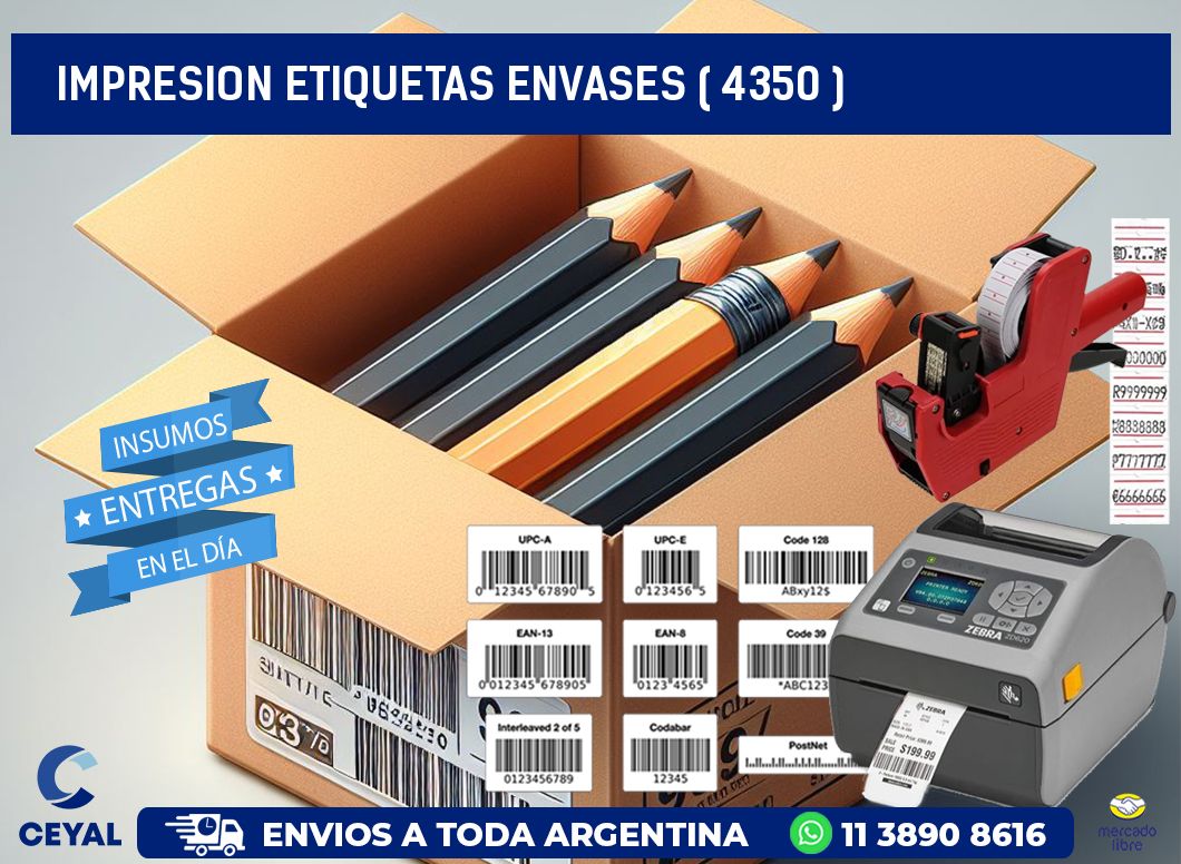 impresion etiquetas envases ( 4350 )