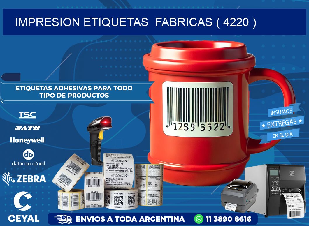 impresion etiquetas  fabricas ( 4220 )