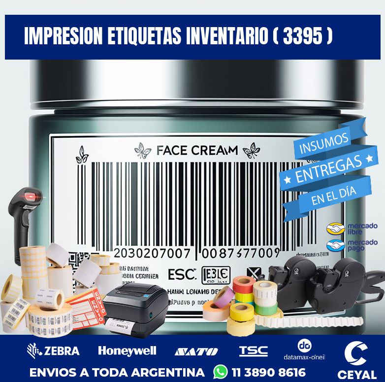 impresion etiquetas inventario ( 3395 )