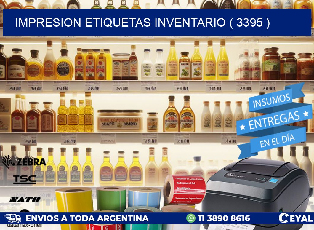 impresion etiquetas inventario ( 3395 )