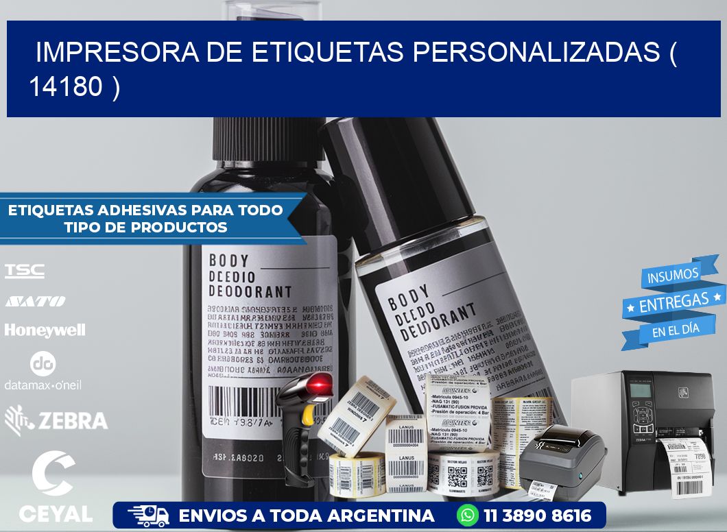 impresora de etiquetas personalizadas ( 14180 )