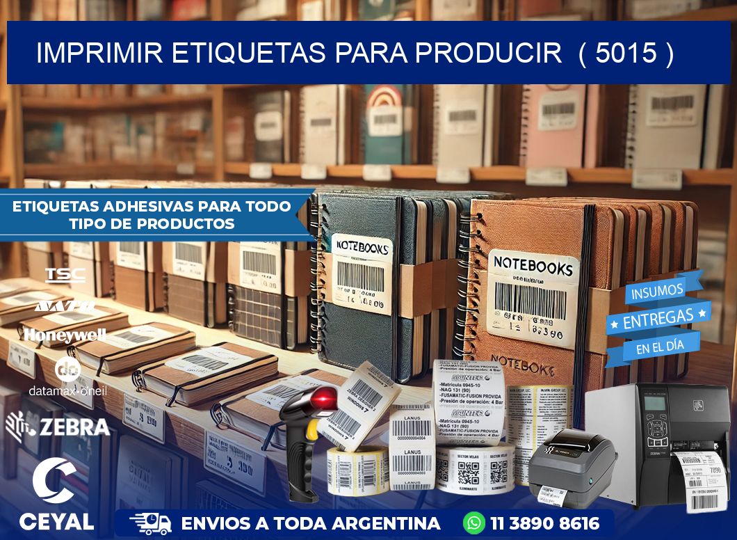 imprimir etiquetas para producir  ( 5015 )