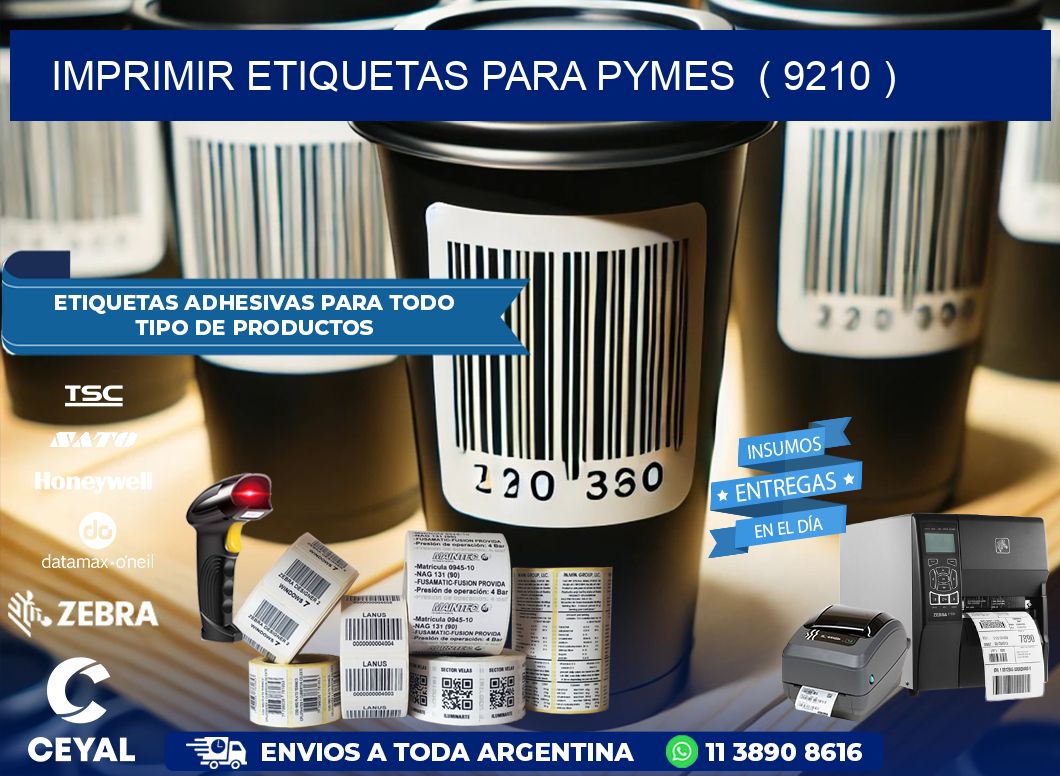 imprimir etiquetas para pymes  ( 9210 )