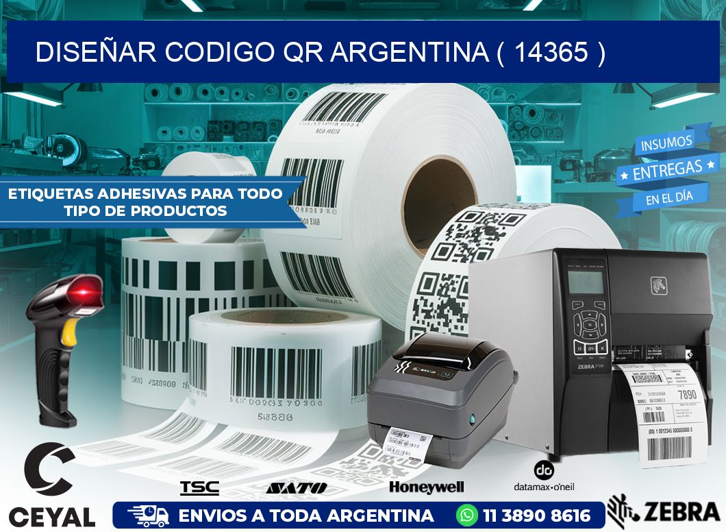 DISEÑAR CODIGO QR ARGENTINA ( 14365 )