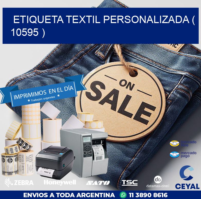 ETIQUETA TEXTIL PERSONALIZADA ( 10595 )