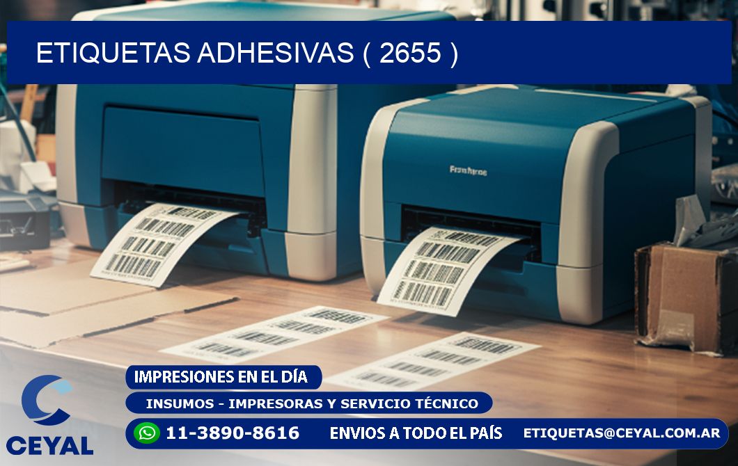 ETIQUETAS ADHESIVAS ( 2655 )
